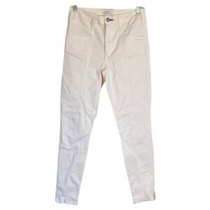 MCGUIRE San Pietro Skinny Jeans Dame Off White Denim Size 28 93A